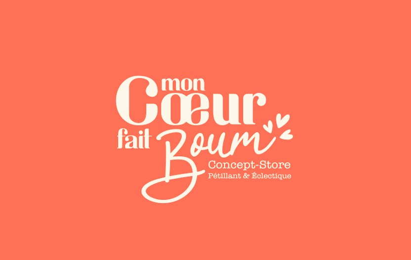 projet logo_branding_identite_sac coton_boutique_concept store_fleurs_corail